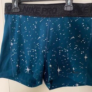 Women’s Nike Pro spandex workout shorts